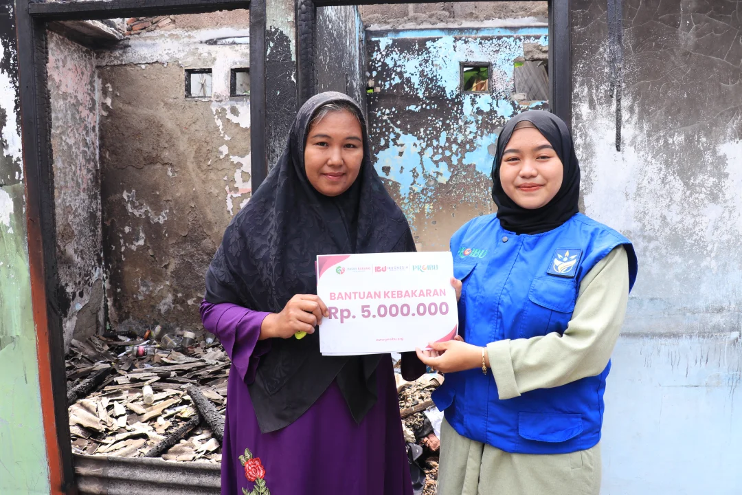 Penyaluran barang kepada penerima manfaat